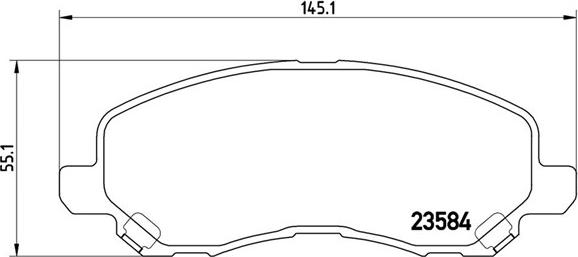 Magneti Marelli 363700454030 - Тормозные колодки, дисковые, комплект autosila-amz.com