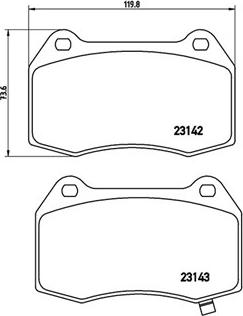 Magneti Marelli 363700456047 - Тормозные колодки, дисковые, комплект autosila-amz.com