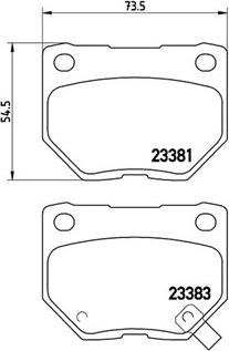 Magneti Marelli 363700456054 - Тормозные колодки, дисковые, комплект autosila-amz.com