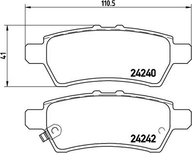 Magneti Marelli 363700456060 - Тормозные колодки, дисковые, комплект autosila-amz.com