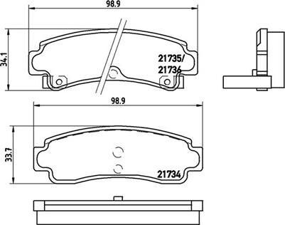 Magneti Marelli 363700456063 - Тормозные колодки, дисковые, комплект autosila-amz.com