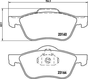 Magneti Marelli 363700456037 - Тормозные колодки, дисковые, комплект autosila-amz.com