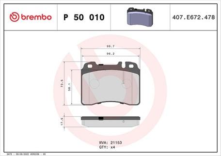 Magneti Marelli 363700450010 - Тормозные колодки, дисковые, комплект autosila-amz.com