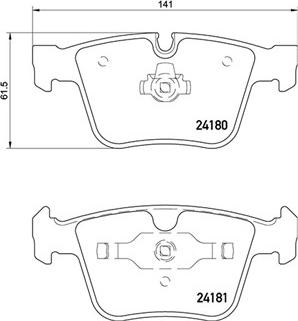 Magneti Marelli 363700450116 - Тормозные колодки, дисковые, комплект autosila-amz.com