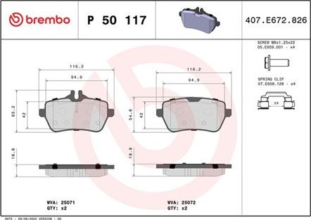 Magneti Marelli 363700450117 - Тормозные колодки, дисковые, комплект autosila-amz.com