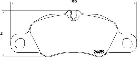 Magneti Marelli 363700465019 - Тормозные колодки, дисковые, комплект autosila-amz.com