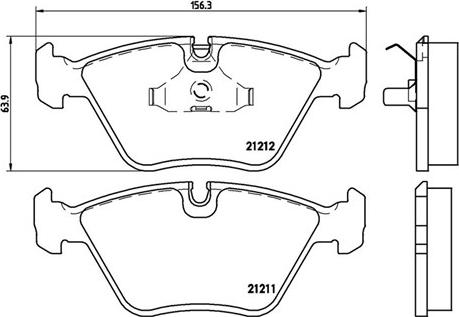 Magneti Marelli 363700461049 - Тормозные колодки, дисковые, комплект autosila-amz.com