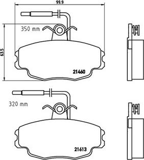 Magneti Marelli 363700461043 - Тормозные колодки, дисковые, комплект autosila-amz.com