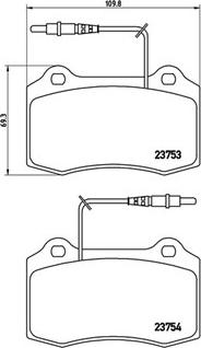 Magneti Marelli 363700461064 - Тормозные колодки, дисковые, комплект autosila-amz.com