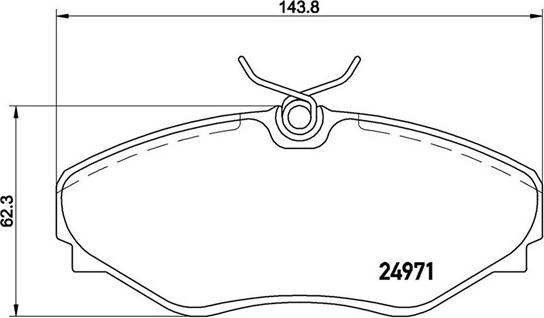 Magneti Marelli 363700468055 - Тормозные колодки, дисковые, комплект autosila-amz.com