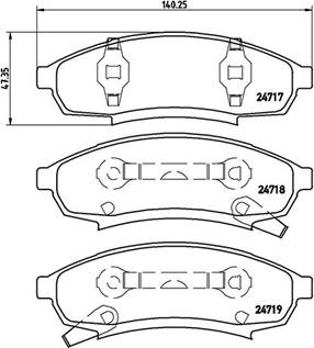 Magneti Marelli 363700407003 - Тормозные колодки, дисковые, комплект autosila-amz.com