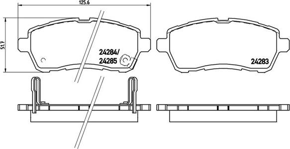 Magneti Marelli 363700416013 - Тормозные колодки, дисковые, комплект autosila-amz.com