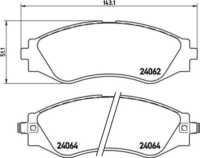 Magneti Marelli 363700410006 - Тормозные колодки, дисковые, комплект autosila-amz.com