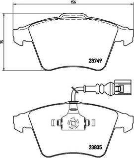 Magneti Marelli 363700485090 - Тормозные колодки, дисковые, комплект autosila-amz.com