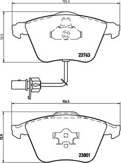 Magneti Marelli 363700485084 - Тормозные колодки, дисковые, комплект autosila-amz.com