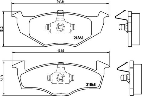 Magneti Marelli 363700485030 - Тормозные колодки, дисковые, комплект autosila-amz.com