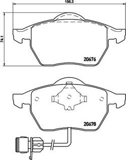 BENDIX 571512 - Тормозные колодки, дисковые, комплект autosila-amz.com