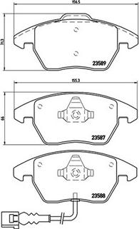 Magneti Marelli 363700485075 - Тормозные колодки, дисковые, комплект autosila-amz.com