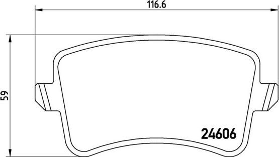 Magneti Marelli 363700485100 - Тормозные колодки, дисковые, комплект autosila-amz.com