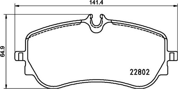 Magneti Marelli 363700485172 - Тормозные колодки, дисковые, комплект autosila-amz.com