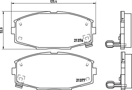 Magneti Marelli 363700483020 - Тормозные колодки, дисковые, комплект autosila-amz.com