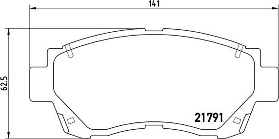 Magneti Marelli 363700483027 - Тормозные колодки, дисковые, комплект autosila-amz.com