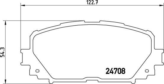 Magneti Marelli 363700483101 - Тормозные колодки, дисковые, комплект autosila-amz.com