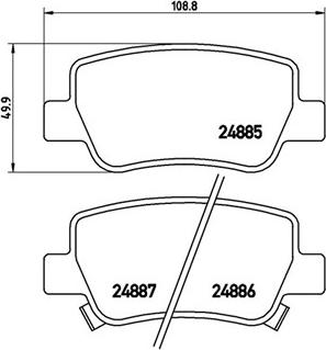 Magneti Marelli 363700483112 - Тормозные колодки, дисковые, комплект autosila-amz.com