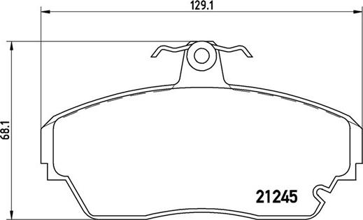 Magneti Marelli 363700482001 - Тормозные колодки, дисковые, комплект autosila-amz.com