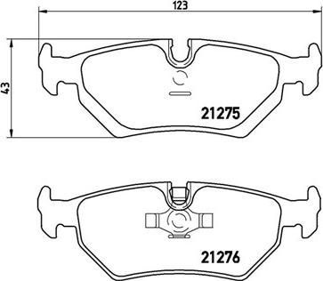 Magneti Marelli 363700436008 - Тормозные колодки, дисковые, комплект autosila-amz.com