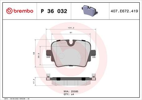 Magneti Marelli 363700436032 - Тормозные колодки, дисковые, комплект autosila-amz.com