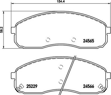 Magneti Marelli 363700430058 - Тормозные колодки, дисковые, комплект autosila-amz.com