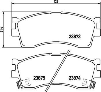 Magneti Marelli 363700430016 - Тормозные колодки, дисковые, комплект autosila-amz.com