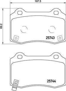 Magneti Marelli 363700430074 - Тормозные колодки, дисковые, комплект autosila-amz.com