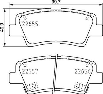 Magneti Marelli 363700430103 - Тормозные колодки, дисковые, комплект autosila-amz.com