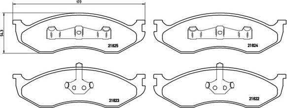 Magneti Marelli 363700437004 - Тормозные колодки, дисковые, комплект autosila-amz.com