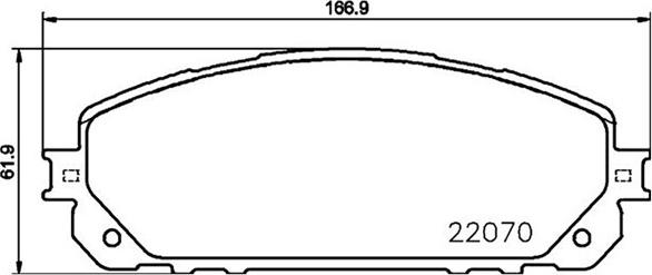 Magneti Marelli 363700437021 - Тормозные колодки, дисковые, комплект autosila-amz.com