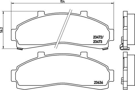 Magneti Marelli 363700424041 - Тормозные колодки, дисковые, комплект autosila-amz.com