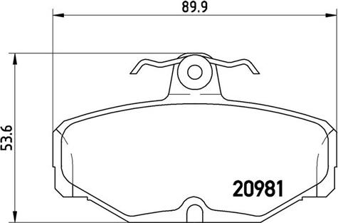 Magneti Marelli 363700424018 - Тормозные колодки, дисковые, комплект autosila-amz.com