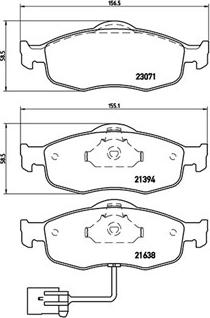 Magneti Marelli 363700424034 - Тормозные колодки, дисковые, комплект autosila-amz.com