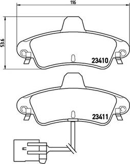 Magneti Marelli 363700424038 - Тормозные колодки, дисковые, комплект autosila-amz.com