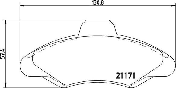 Magneti Marelli 363700424029 - Тормозные колодки, дисковые, комплект autosila-amz.com