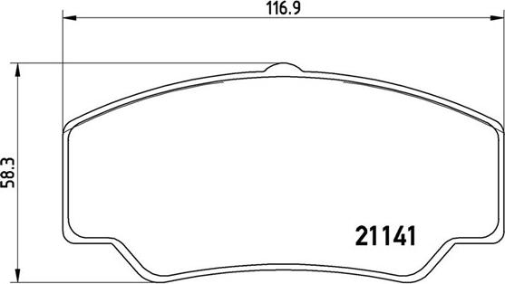 Magneti Marelli 363700424023 - Тормозные колодки, дисковые, комплект autosila-amz.com