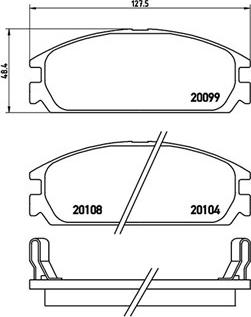 Magneti Marelli 363700428010 - Тормозные колодки, дисковые, комплект autosila-amz.com