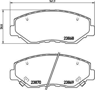 Magneti Marelli 363700428035 - Тормозные колодки, дисковые, комплект autosila-amz.com