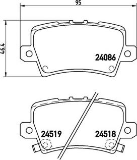 Magneti Marelli 363700428038 - Тормозные колодки, дисковые, комплект autosila-amz.com