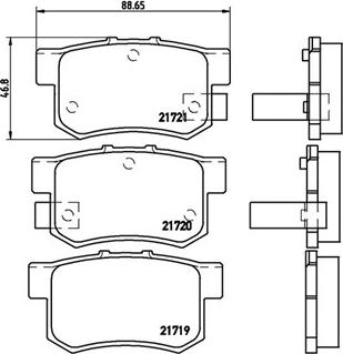 Magneti Marelli 363700428022 - Тормозные колодки, дисковые, комплект autosila-amz.com