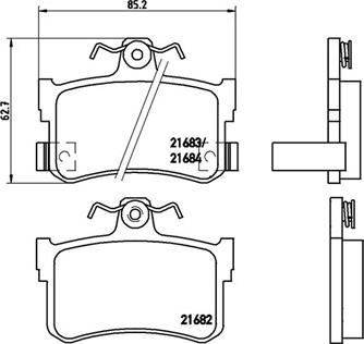 Magneti Marelli 363700428027 - Тормозные колодки, дисковые, комплект autosila-amz.com