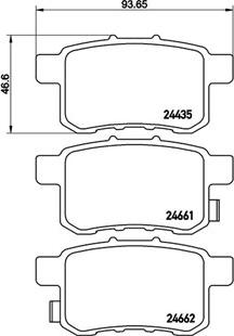 Magneti Marelli 363700428072 - Тормозные колодки, дисковые, комплект autosila-amz.com