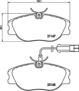 Magneti Marelli 363700423066 - Тормозные колодки, дисковые, комплект autosila-amz.com